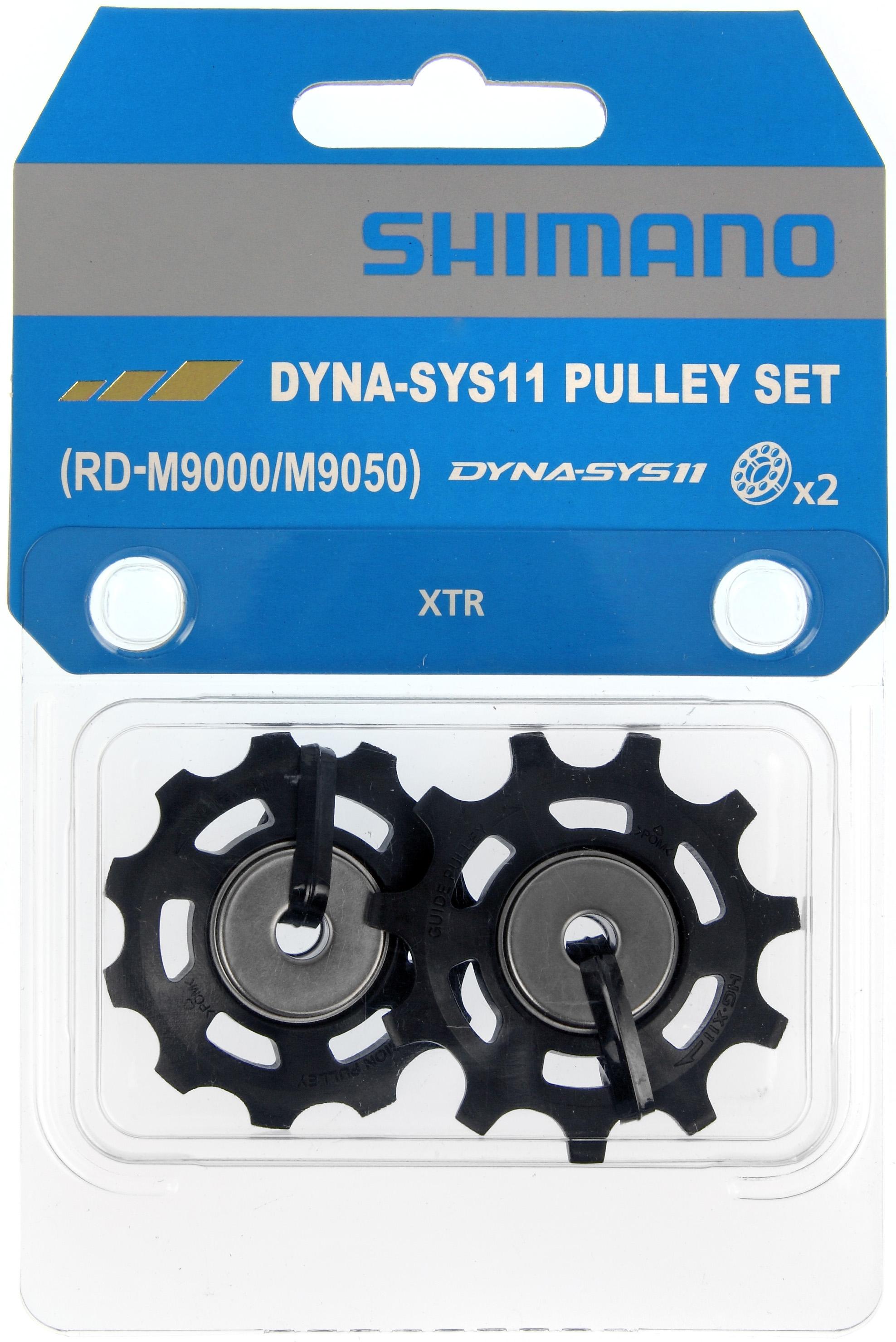 Shimano Xtr Rd-m9000 11 Speed Jockey Wheels  Black