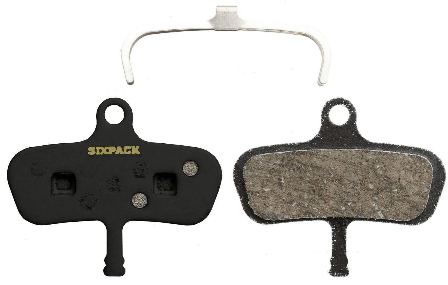 Sixpack Racing Avid Organic Brake Pads  Black