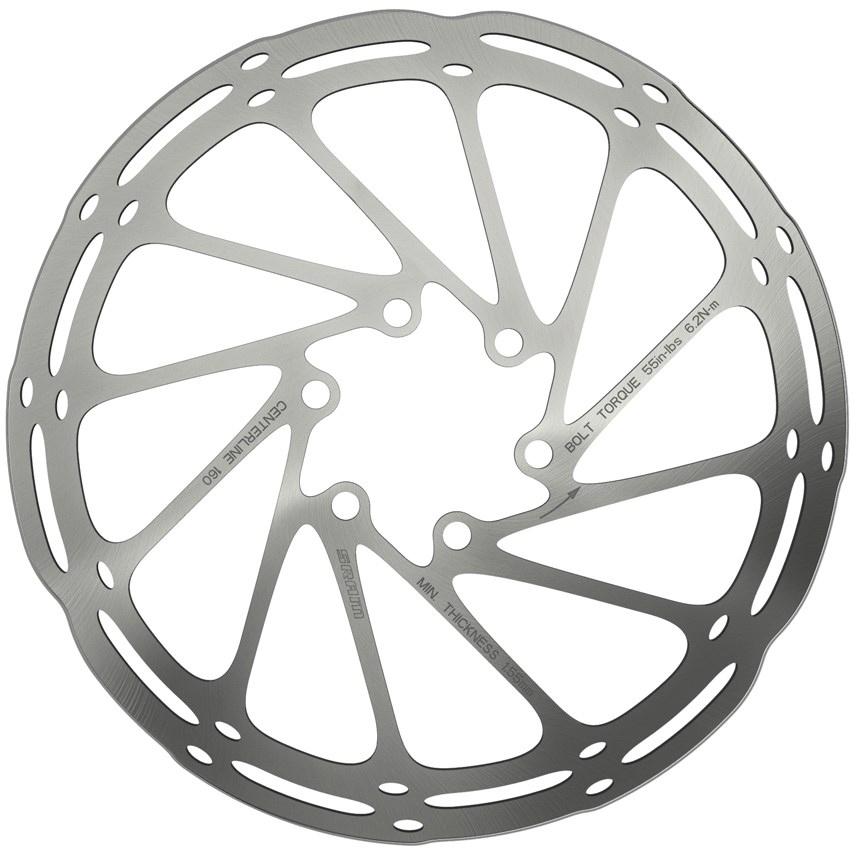 Sram Centreline Rounded Bike Rotor  Silver