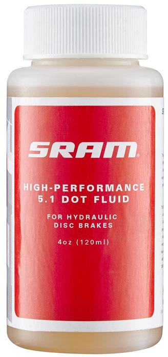 Sram Dot 5.1 Hydraulic Bike Disc Brake Fluid  120ml (4oz)