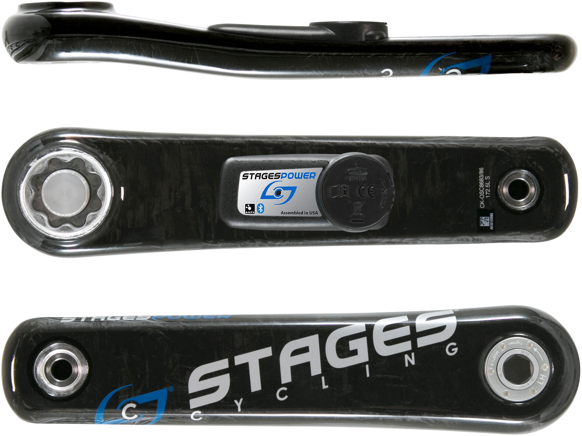 Stages Cycling Power Meter G3 L - Stages Carbon Bb30  Black