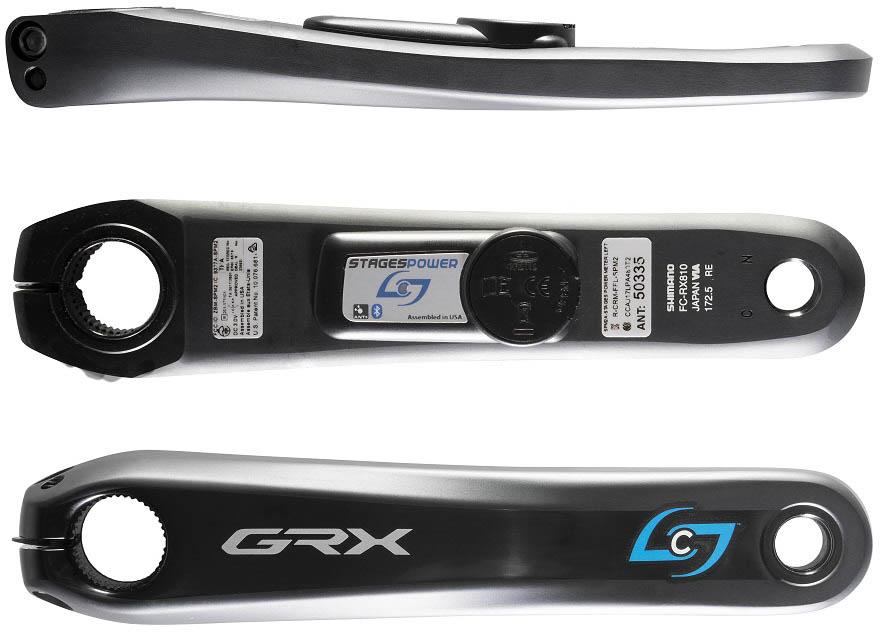 Stages Cycling Power Meter G3 L (grx R8100)  Black