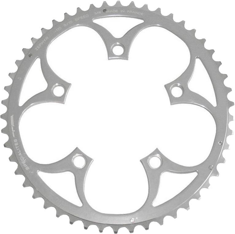 Ta 110 Pcd Zephyr Outer Road Chainring  Silver