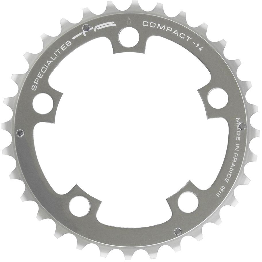 Ta Compact Middle Chainring (94mm Bcd)  Silver