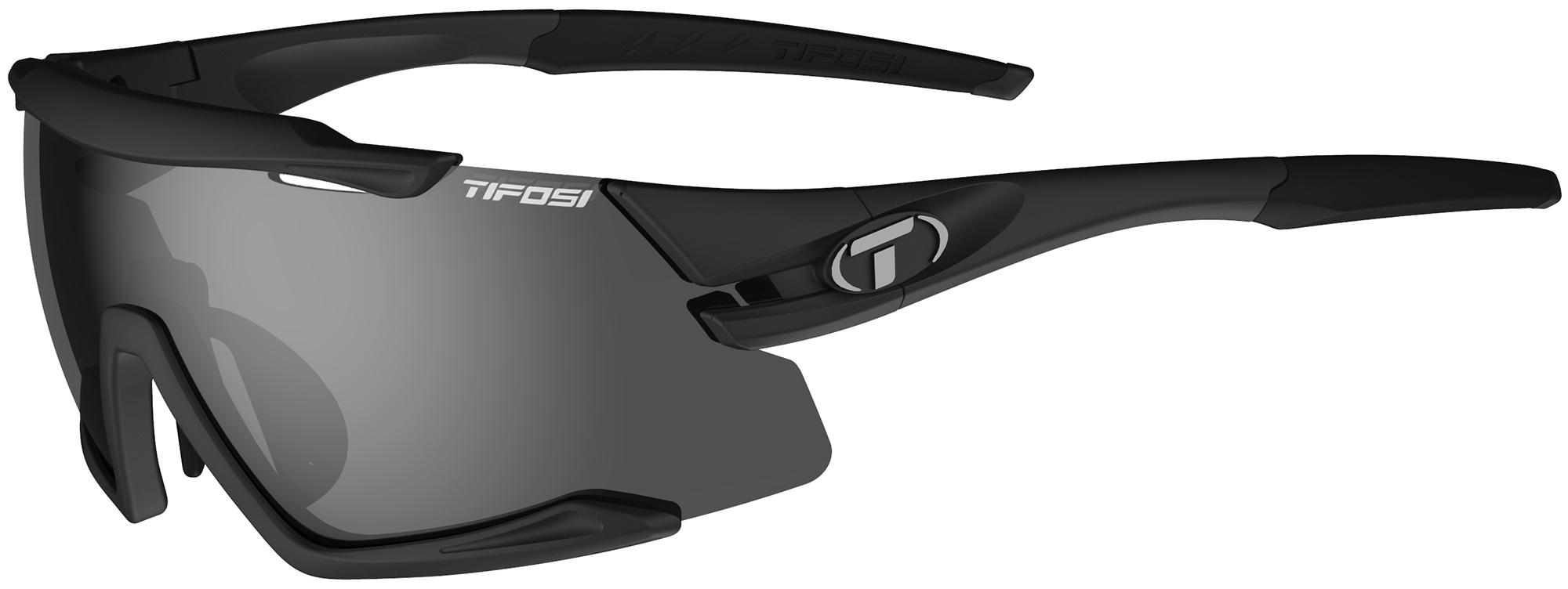 Tifosi Eyewear Aethon 3 Lens Sunglasses (black) 2019  Matte Black