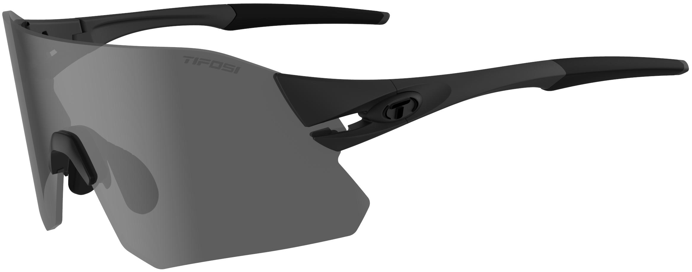 Tifosi Eyewear Rail Interchangeable Lens Sunglasses 2022  Blackout Smoke