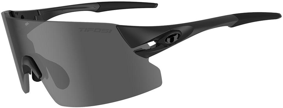 Tifosi Eyewear Rail Xc Blackout Sunglasses 2023  Smoke/ac Red/clear