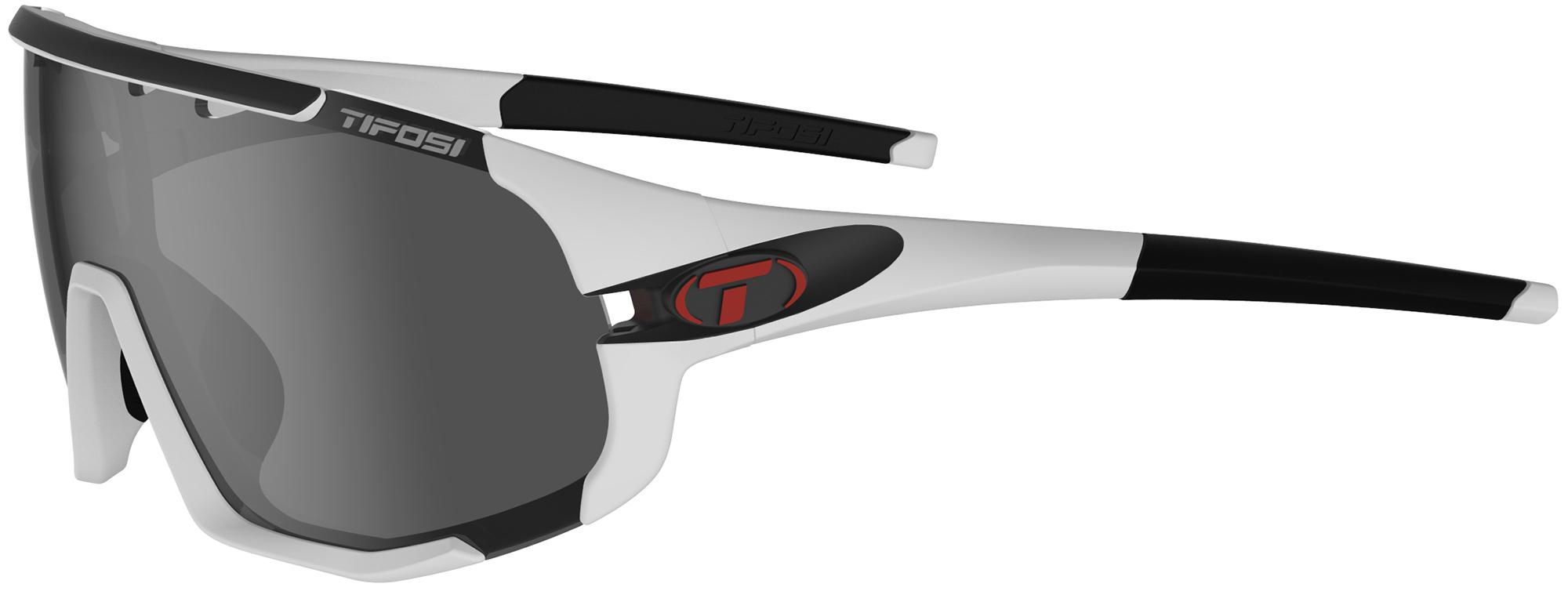 Tifosi Eyewear Sledge Matte Interchangeable Sunglasses  Matte White