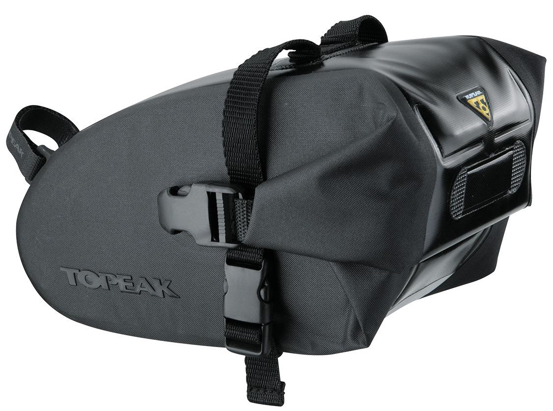Topeak Drybag Wedge - Strap Mount Saddle Bag  Black