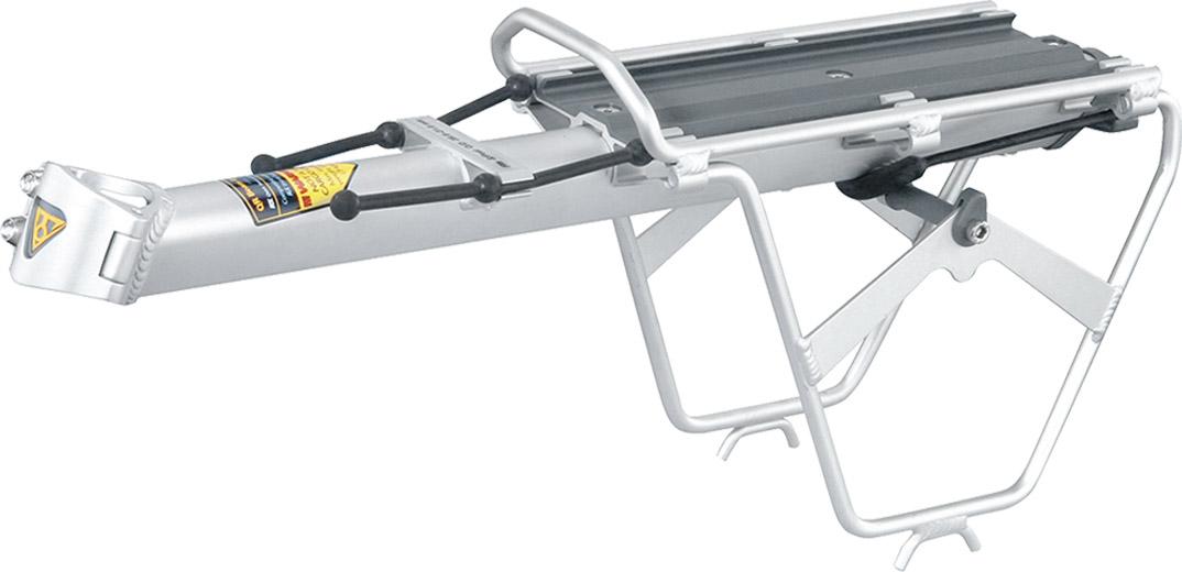 Topeak Qr Beam Rack - Rx With Side Frame  Silver