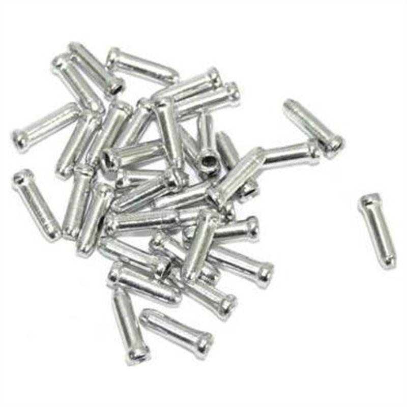 Transfil Anti-fray Inner Cable End Caps (100pk)  Silver