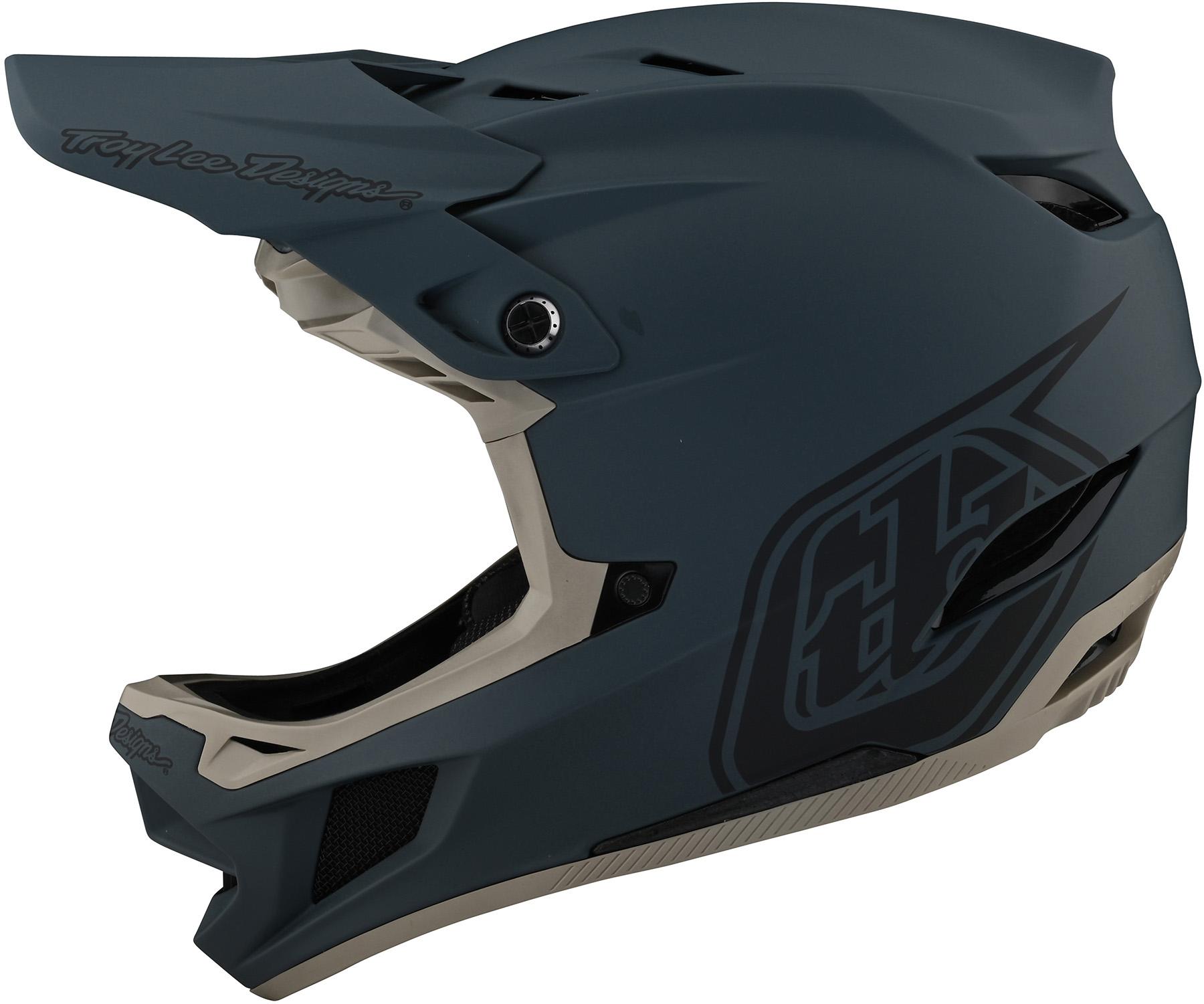 Troy Lee Designs D4 Composite Helmet  Stealth Grey