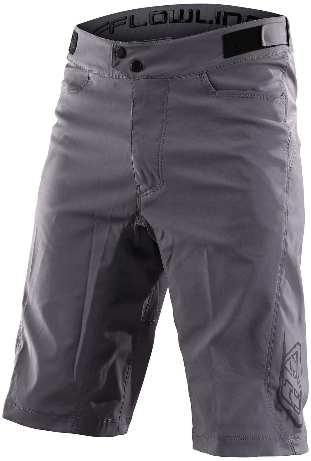 Troy Lee Designs Flowline Shorts  Solid Charcoal