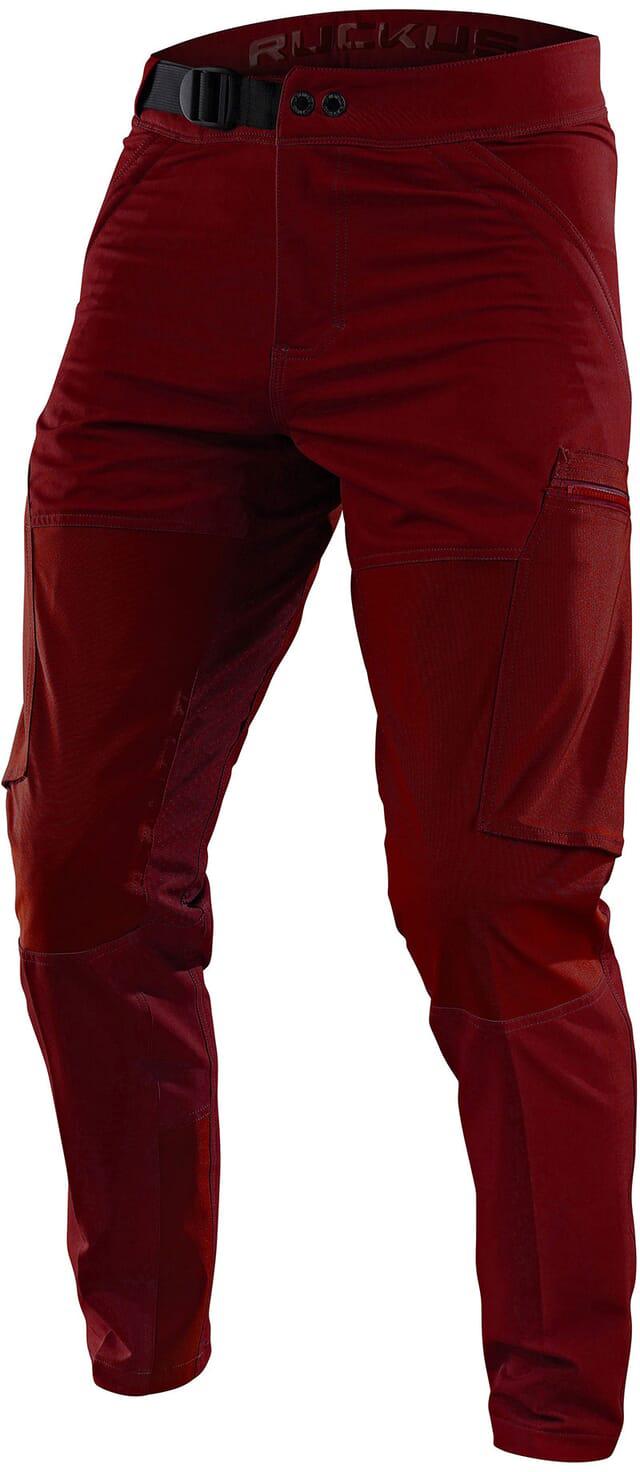 Troy Lee Designs Ruckus Cargo Pants  Mono Oxblood