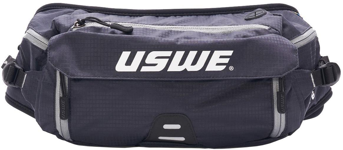 Uswe Zulo 6 Hydration Hip Pack Ss22  Carbon Black