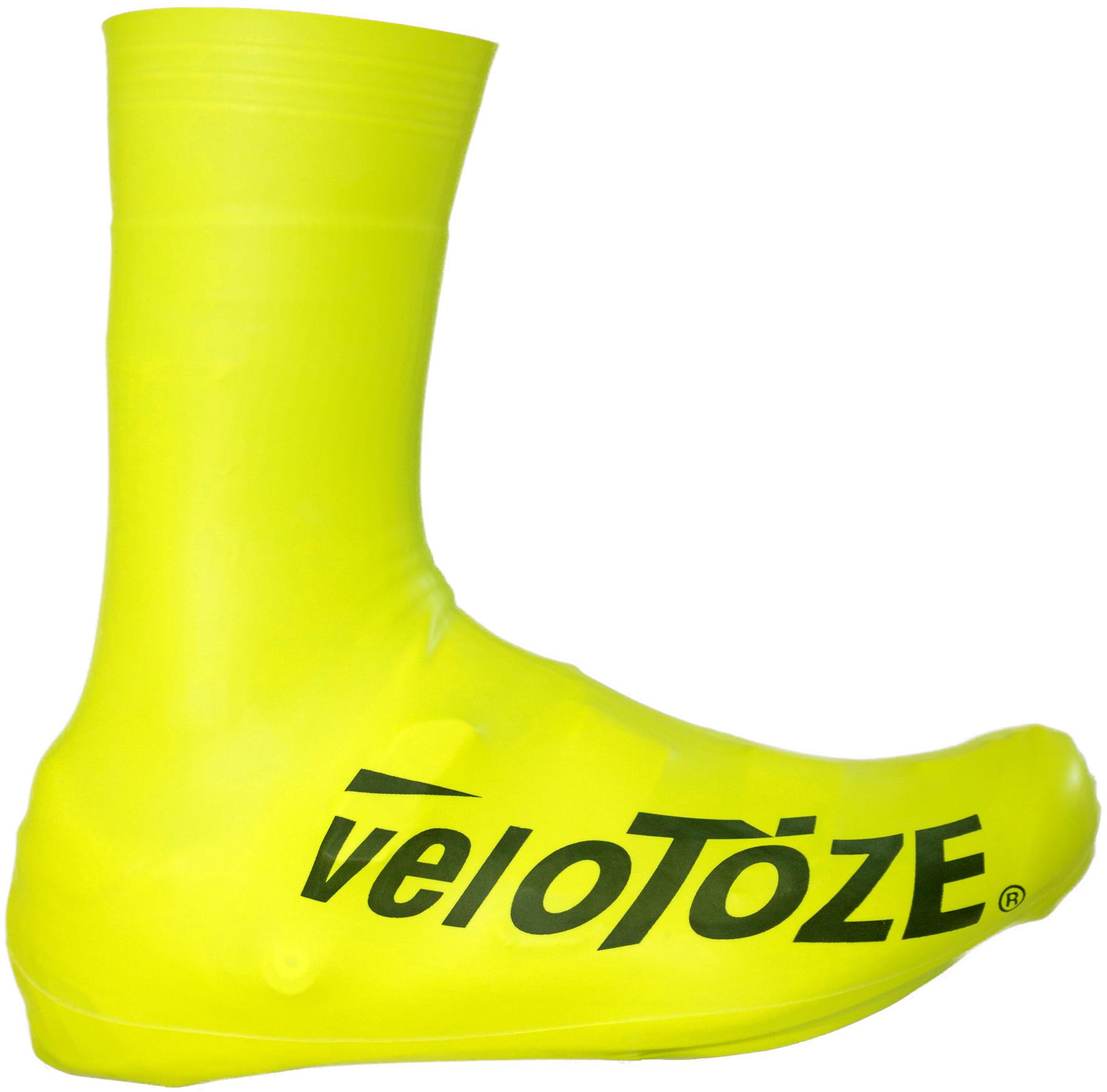 Velotoze Tall Shoe Covers 2.0  Hi-viz Yellow
