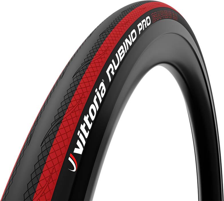 Vittoria Rubino Pro Iv G2.0 Road Tyre  Black/red