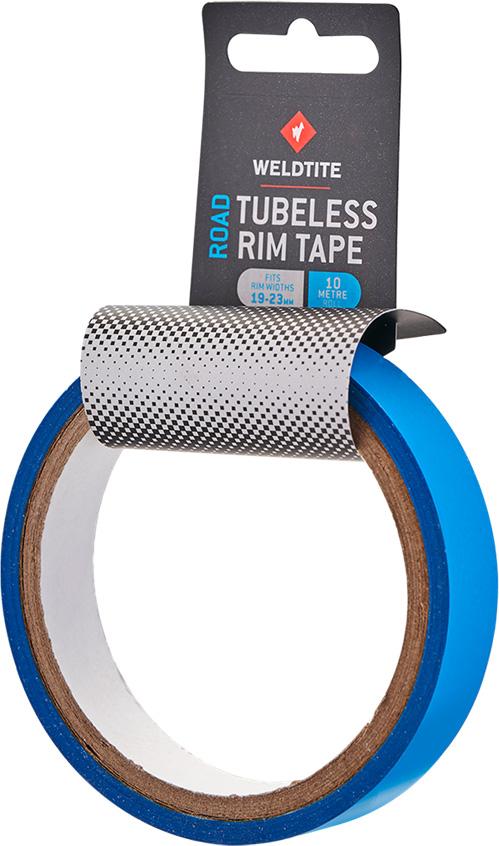 Weldtite Tubeless Road Rim Tape - 10m  Blue