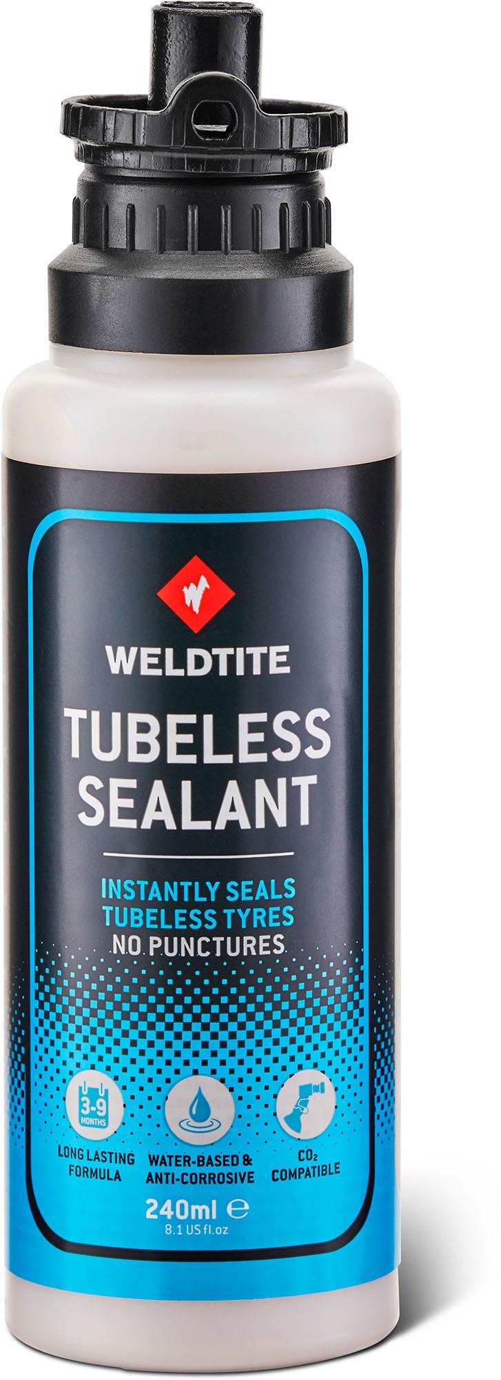 Weldtite Tubeless Tyre Sealant - 240ml  Black