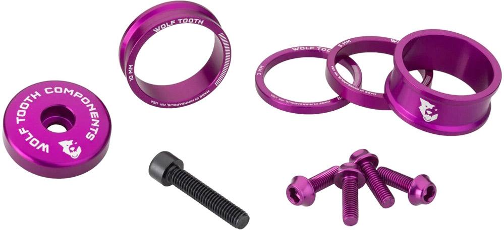 Wolf Tooth Anodised Bling Kit  Purple