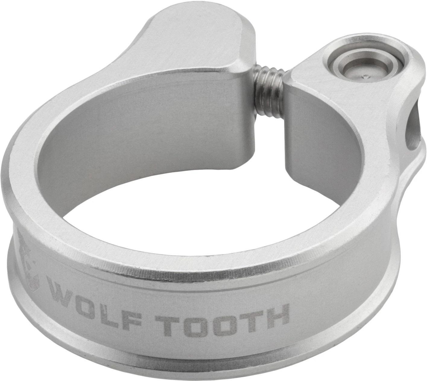 Wolf Tooth Seatpost Clamp  Silver