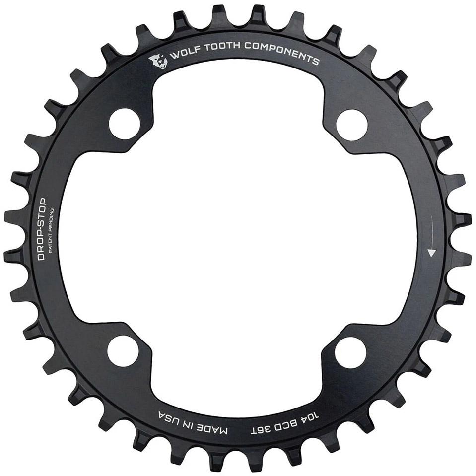 Wolf Tooth Shimano 12 Speed Mtb Chainring 104 Bcd  Black
