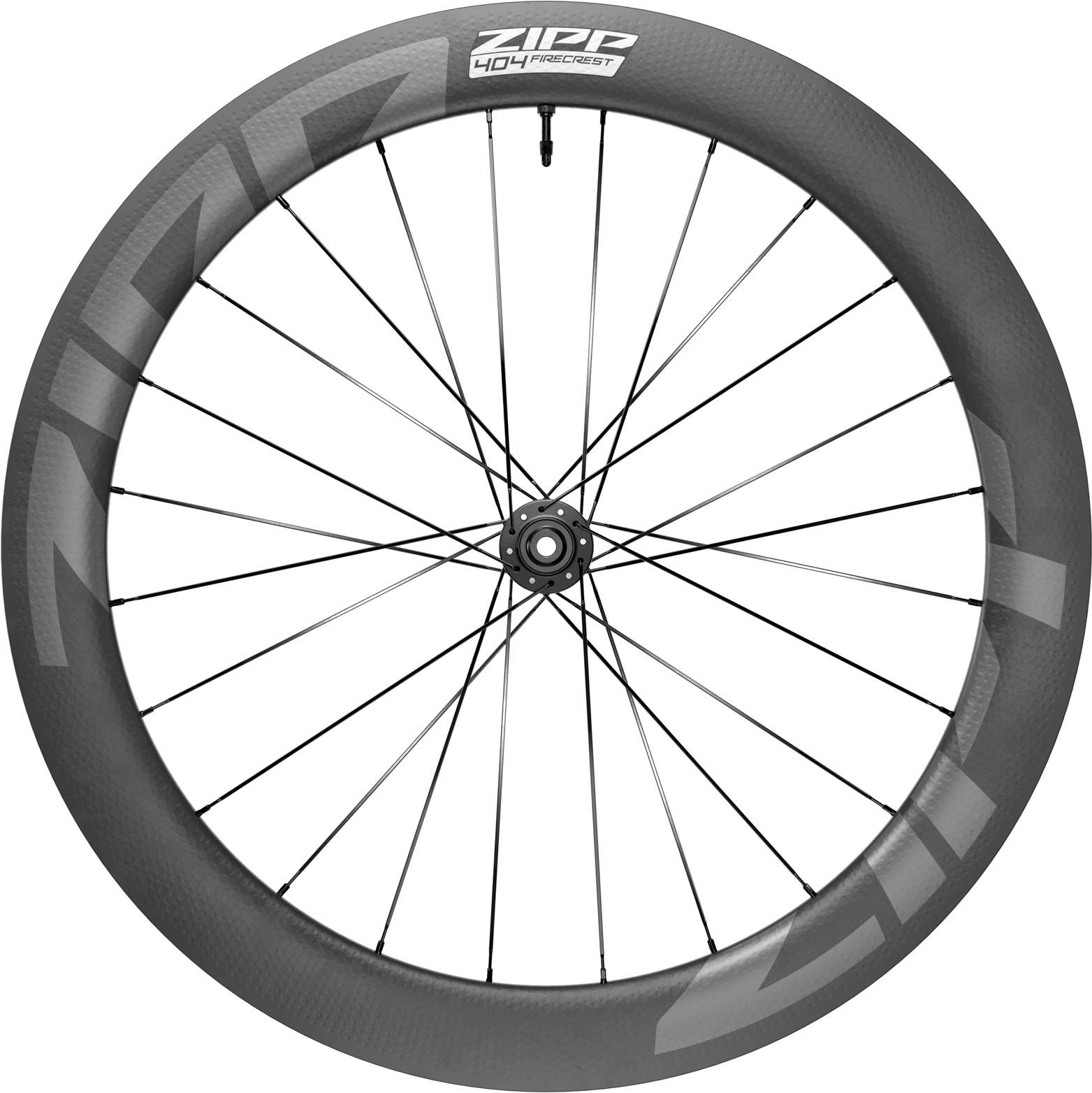 Zipp 404 Firecrest Carbon Tl Disc Front Wheel 2021  Black