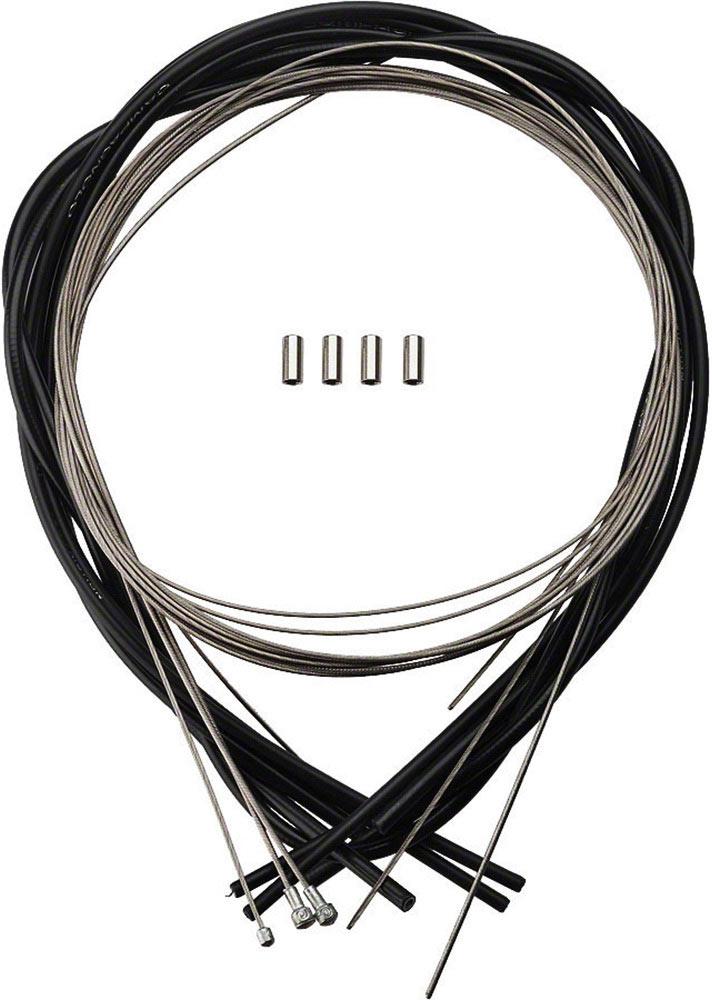 Campagnolo Ultra Shift GearandBrake Cable Set  Black