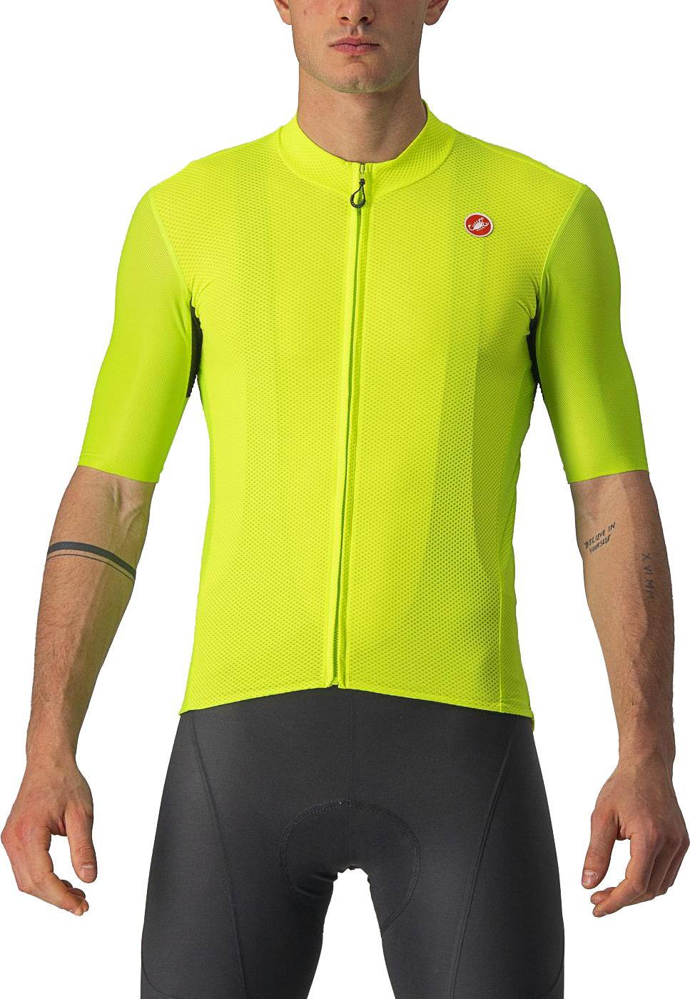 Castelli Endurance Elite Cycling Jersey  Electric Lime