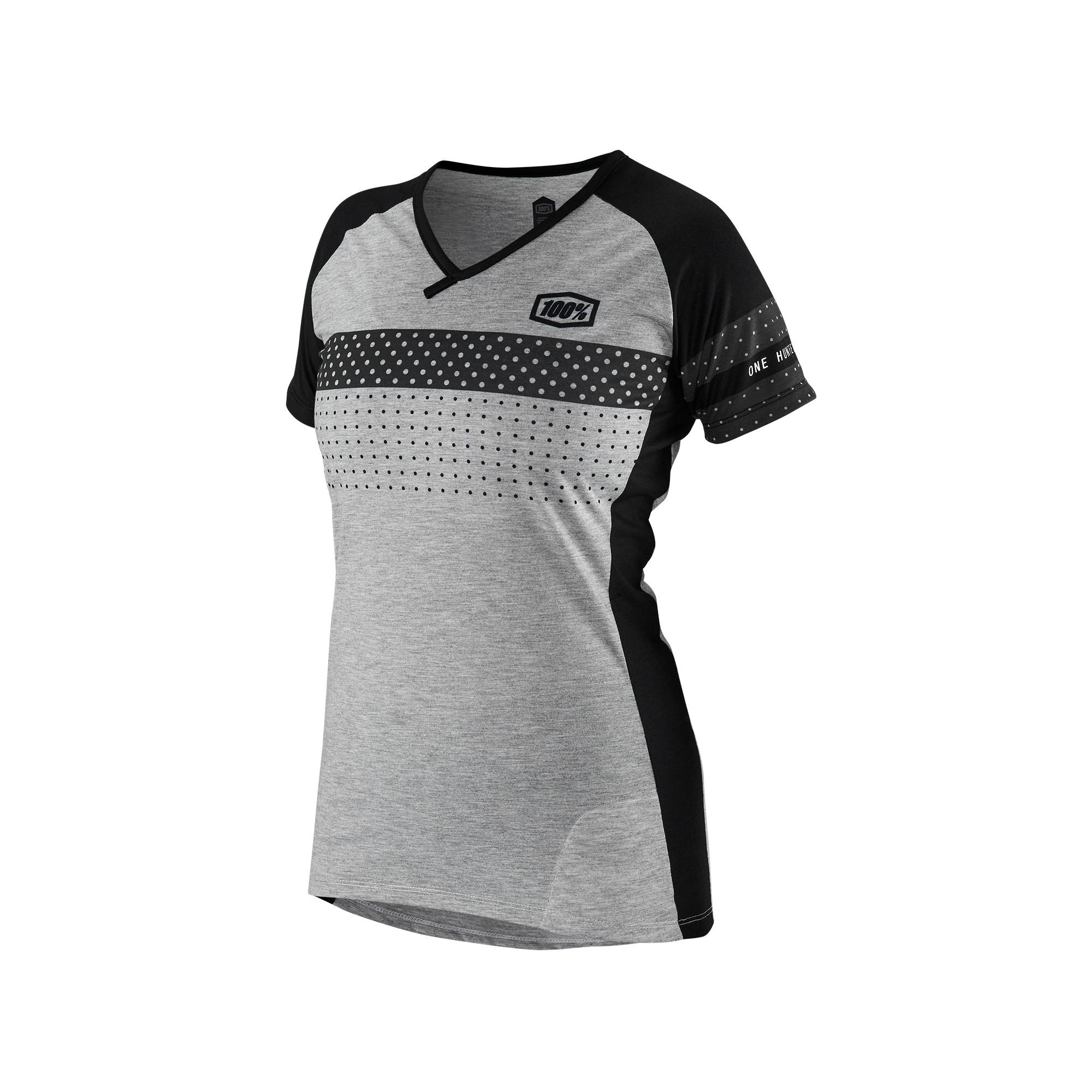 100% Womens Airmatic Jersey Ss19  Black