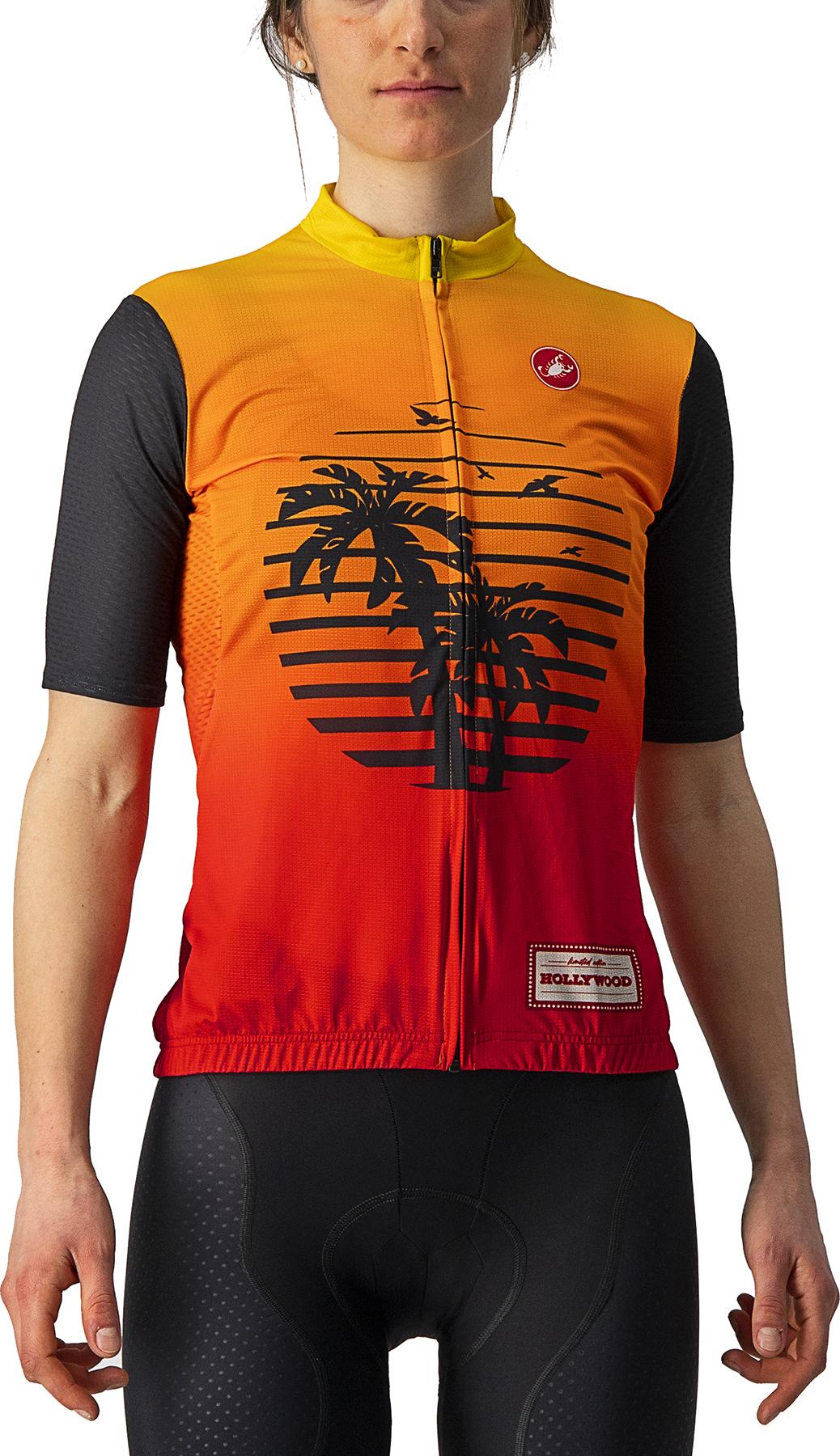 Castelli Womens Hollywood Competizione  Jersey  Hollywood Sunset
