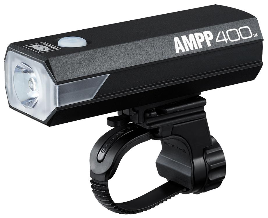 Cateye Ampp 400 Front Bike Light  Black
