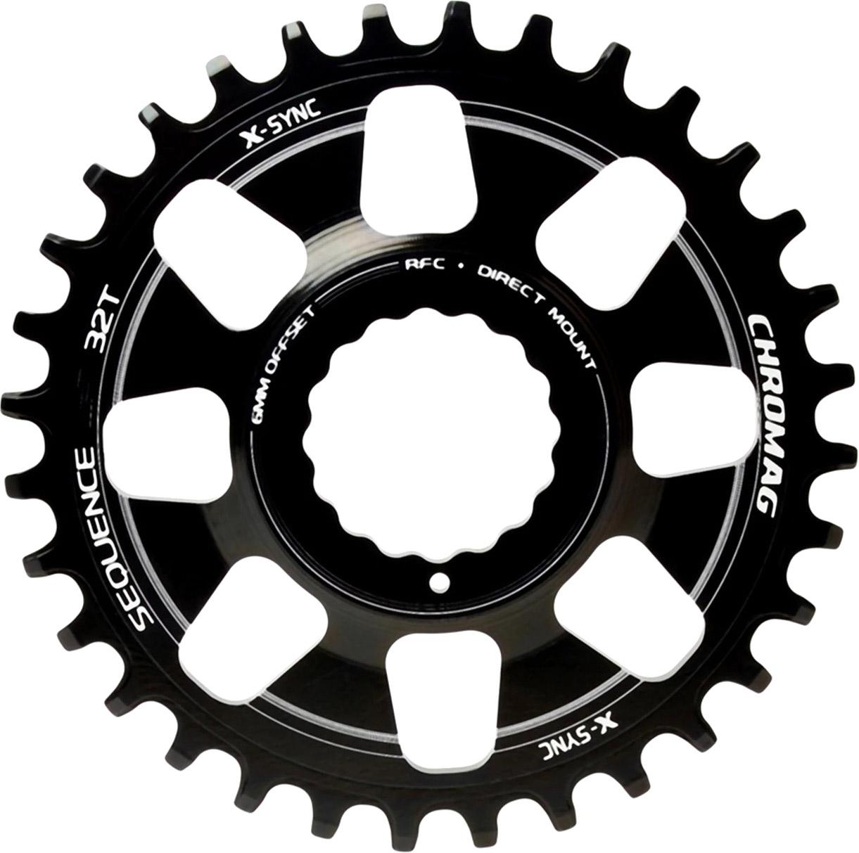 Chromag Sequence Cinch Boost Chain Ring  Black