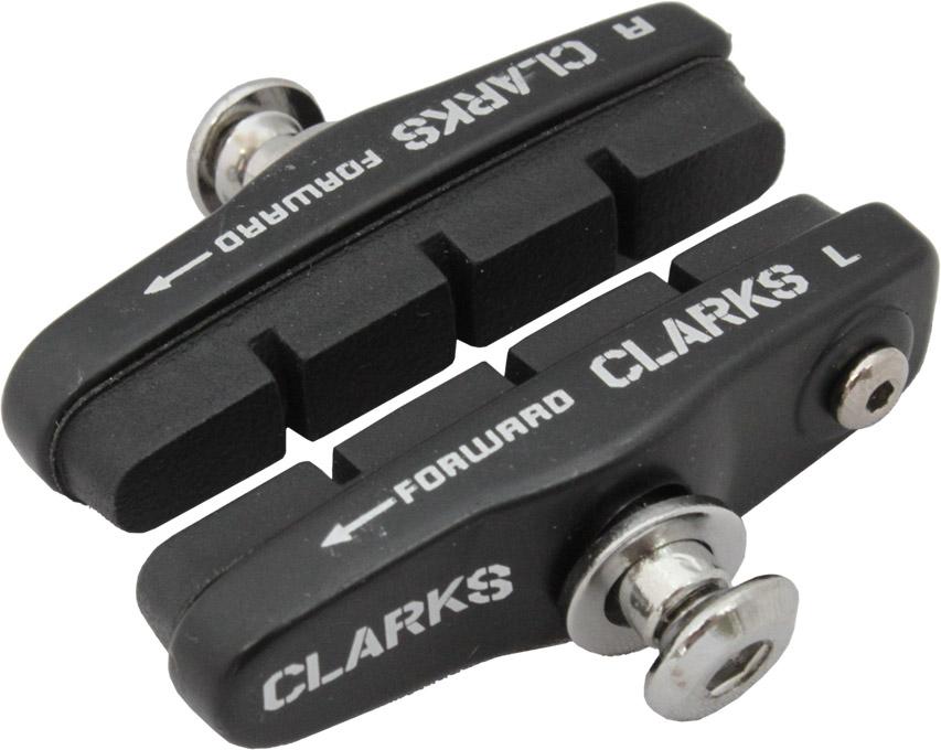 Clarks 55mm Elite Brake Shoe And Pad Set  Black