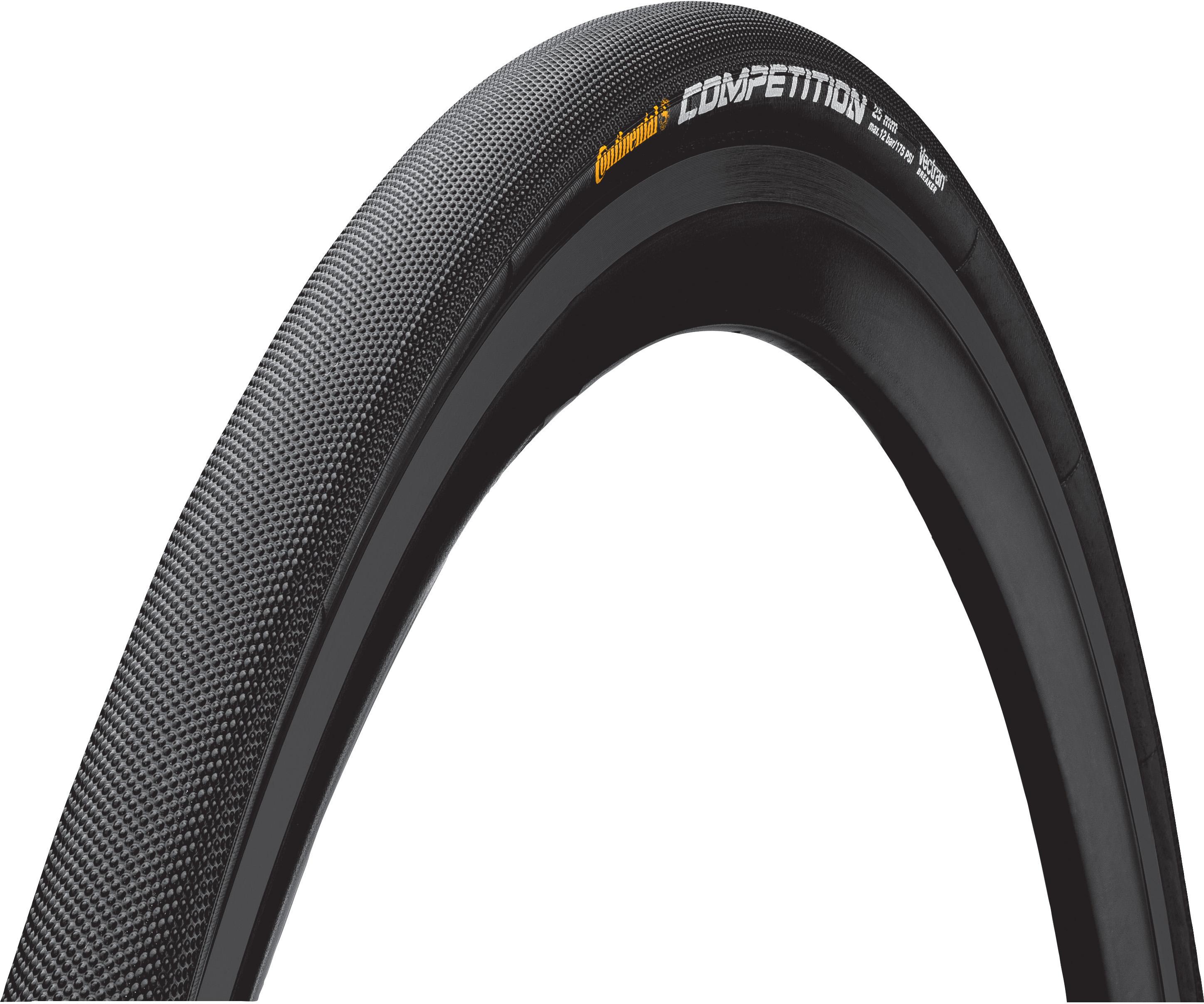 Continental Competition Tubular Road Bike Tyre  Black