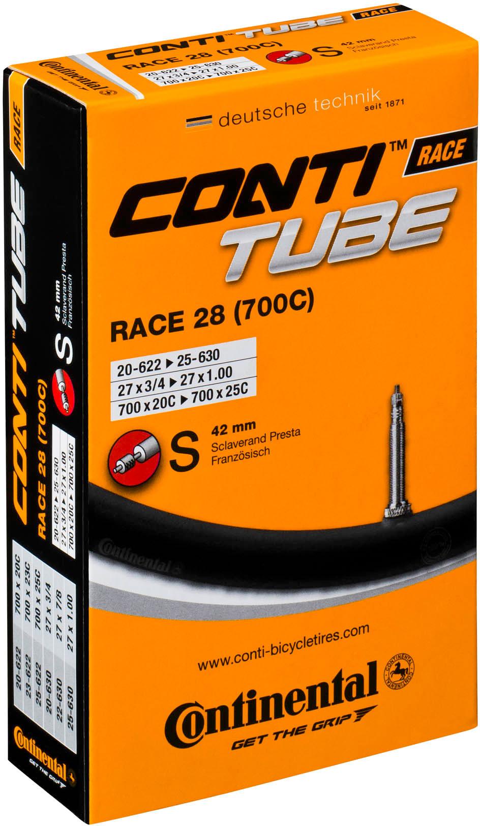 Continental Quality Road Inner Tube  Black