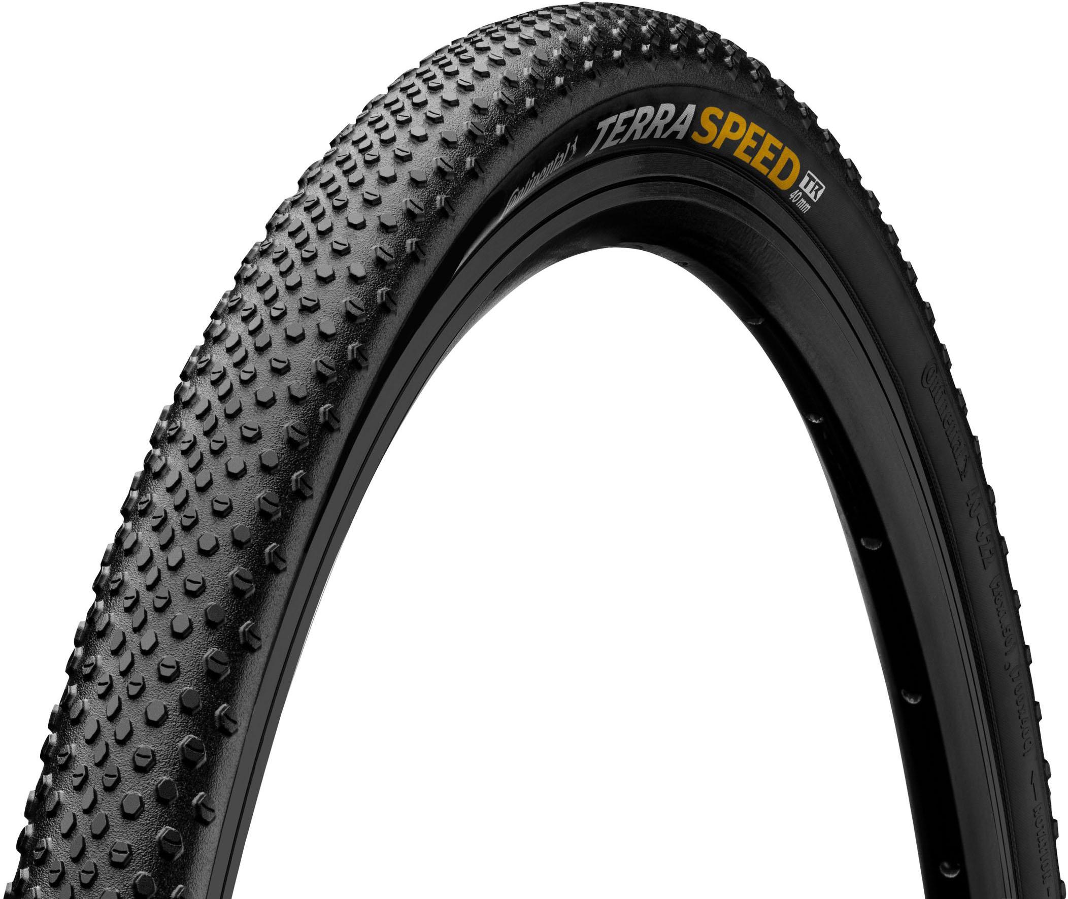Continental Terra Speed Folding Tl Tyre (protection)  Black