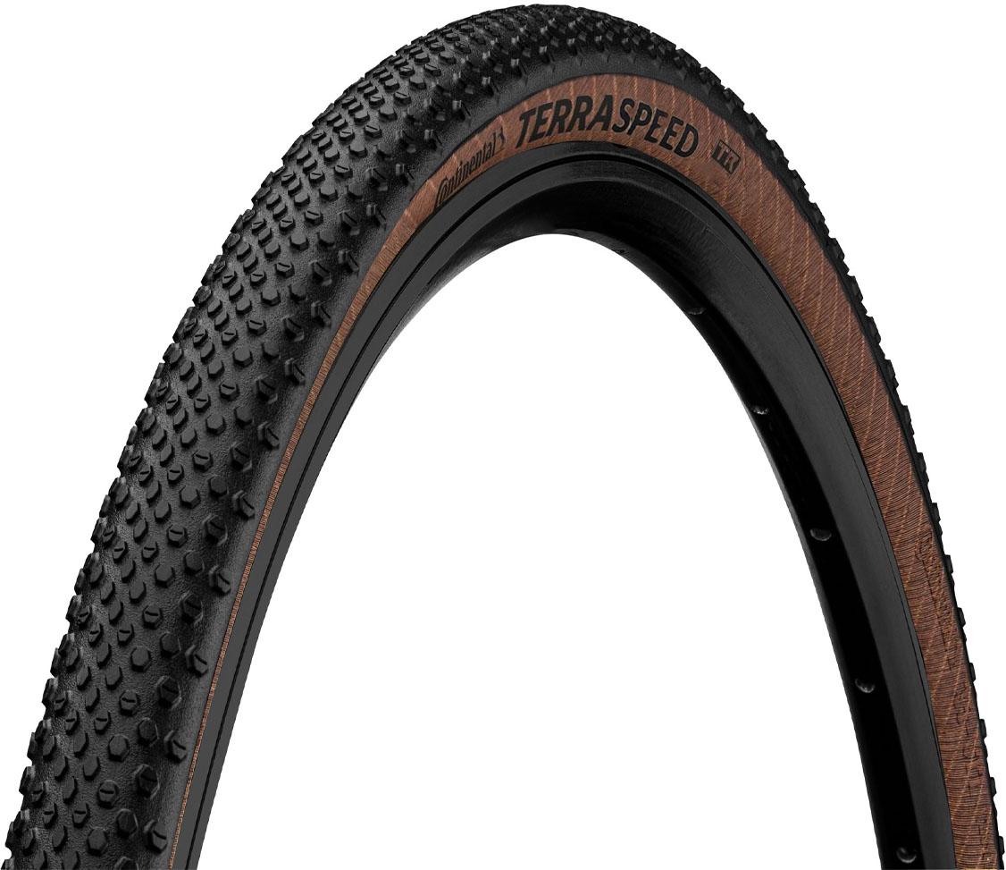 Continental Terra Speed Folding Tl Tyre (protection)  Black/transparent