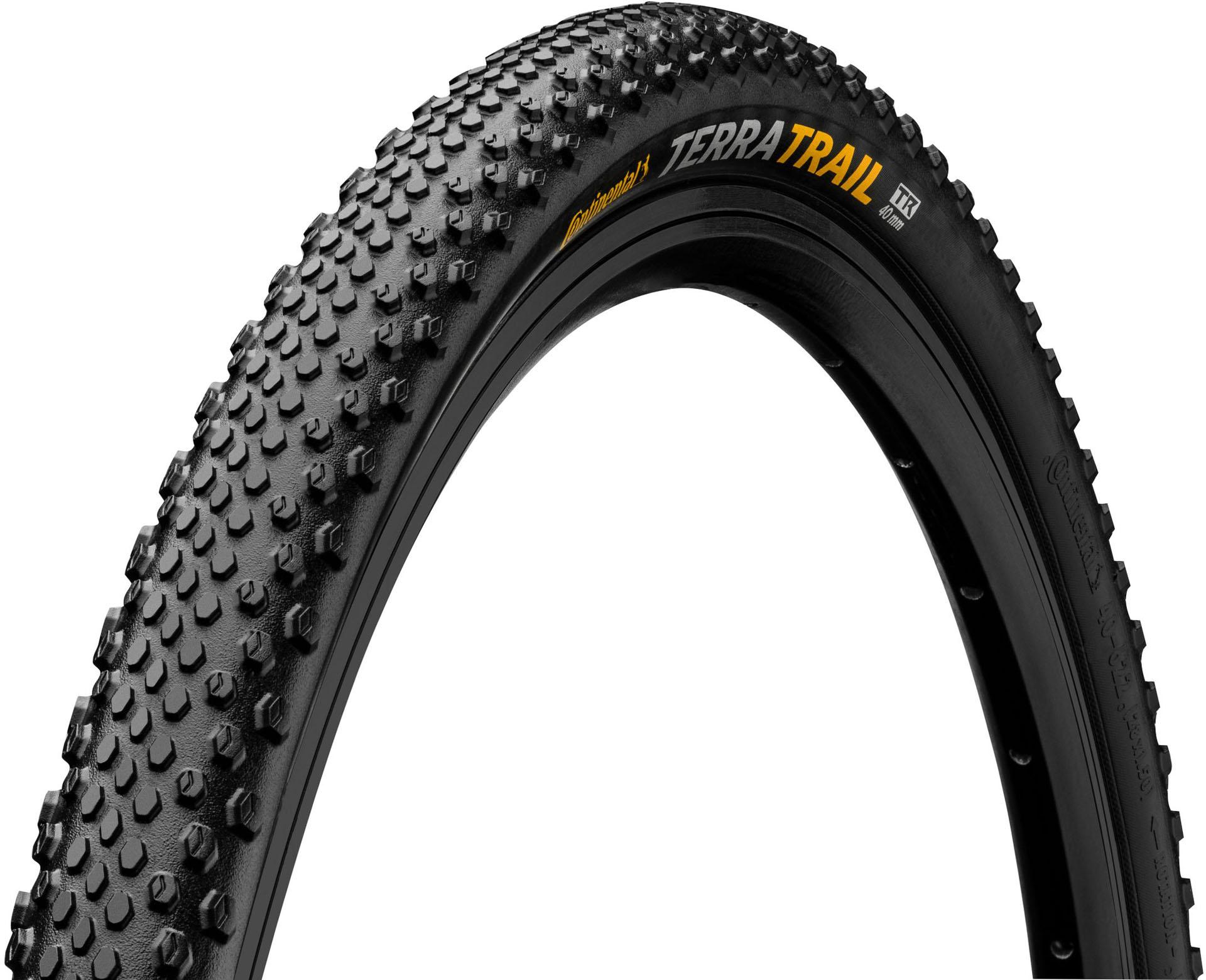 Continental Terra Trail Folding Tl Tyre (protection)  Black