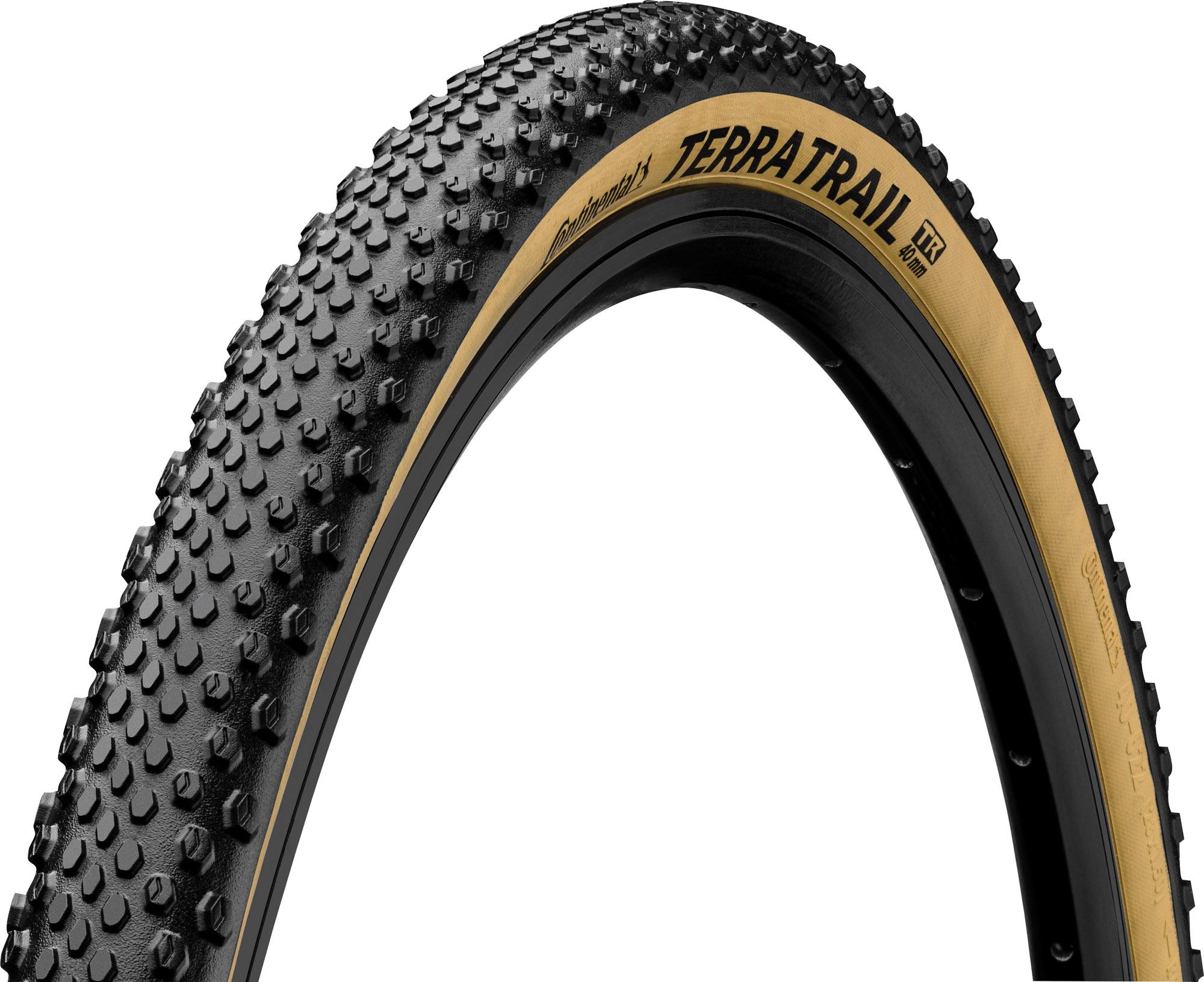 Continental Terra Trail Folding Tl Tyre (protection)  Black/cream