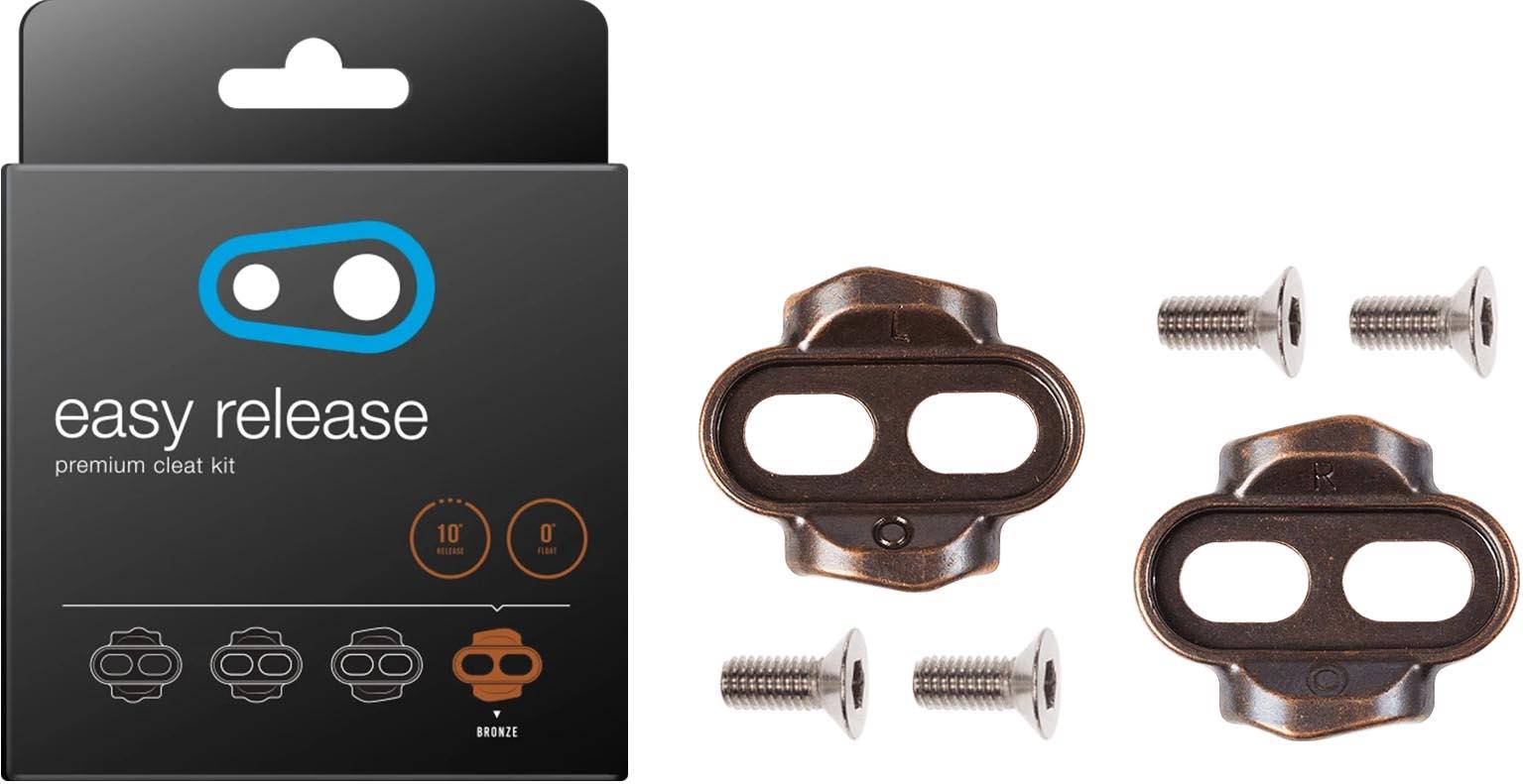 Crankbrothers Easy Release Cleat Kit  Bronze