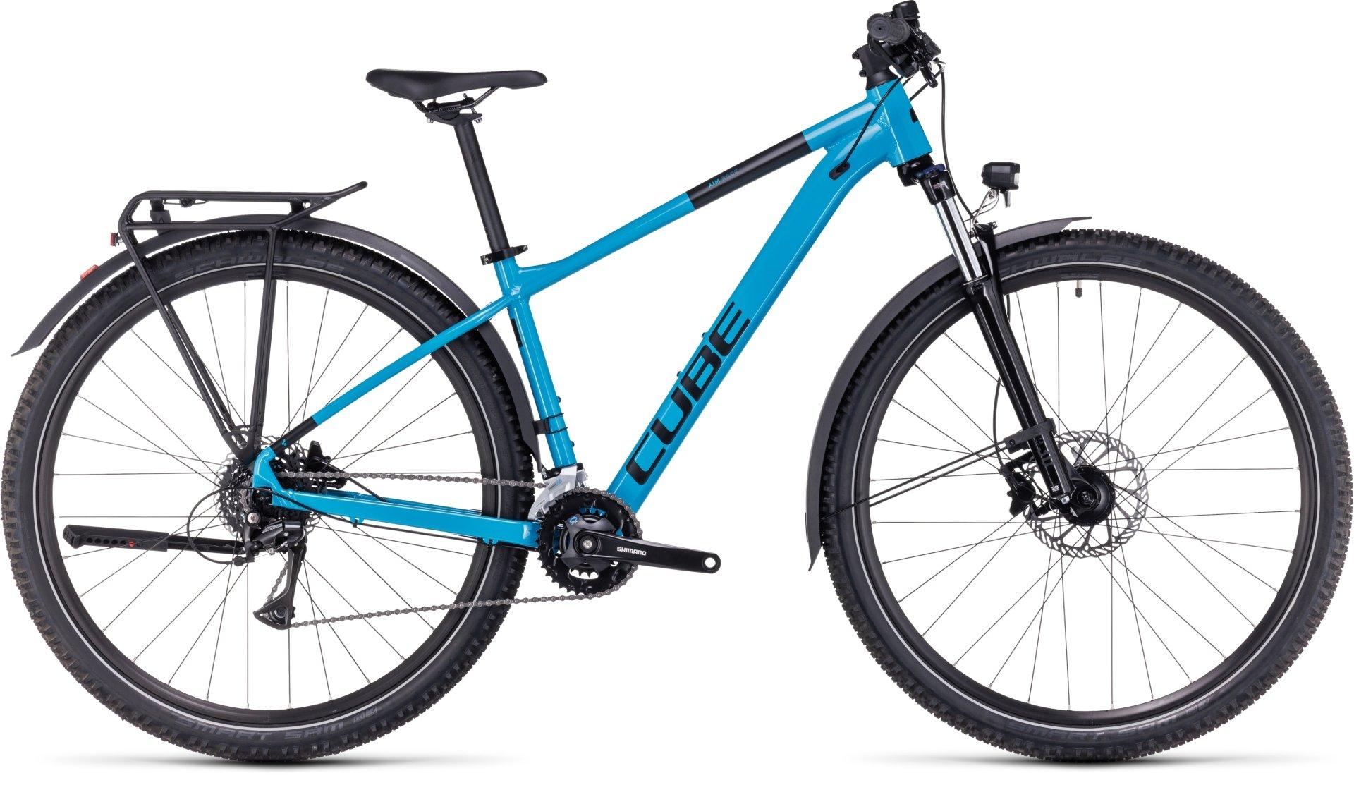Cube Aim Race Allroad Hardtail Mountain Bike (2023)  Blue/black