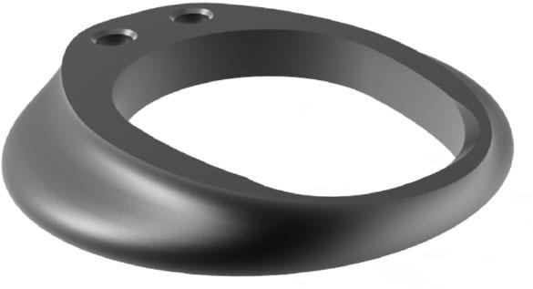 Deda Elementi Top Cover Adaptor For Vinci Dcr Headset  Black