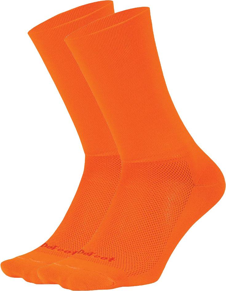 Defeet Aireator D-logo Double Cuff Socks  Orange