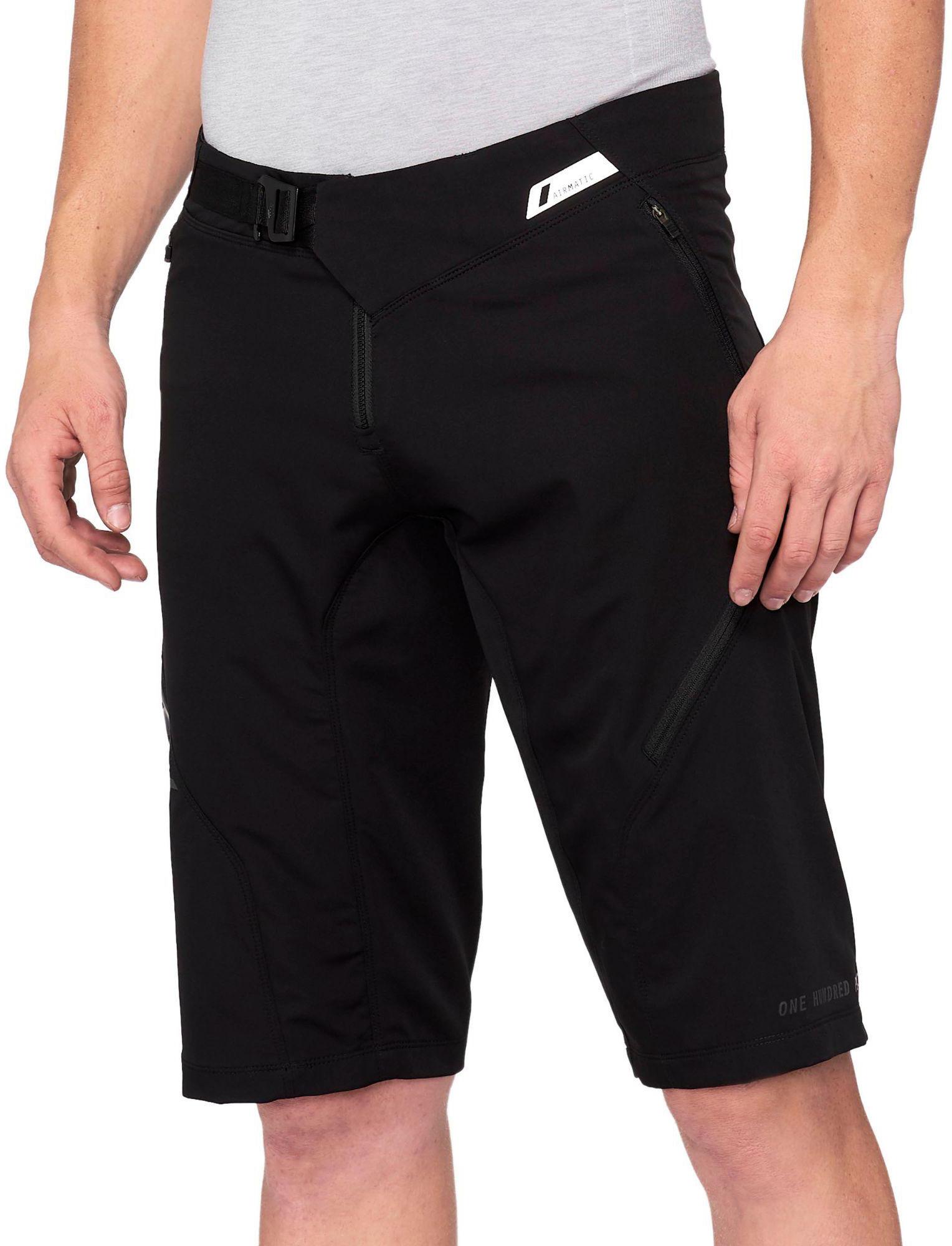 100% Airmatic Shorts  Black
