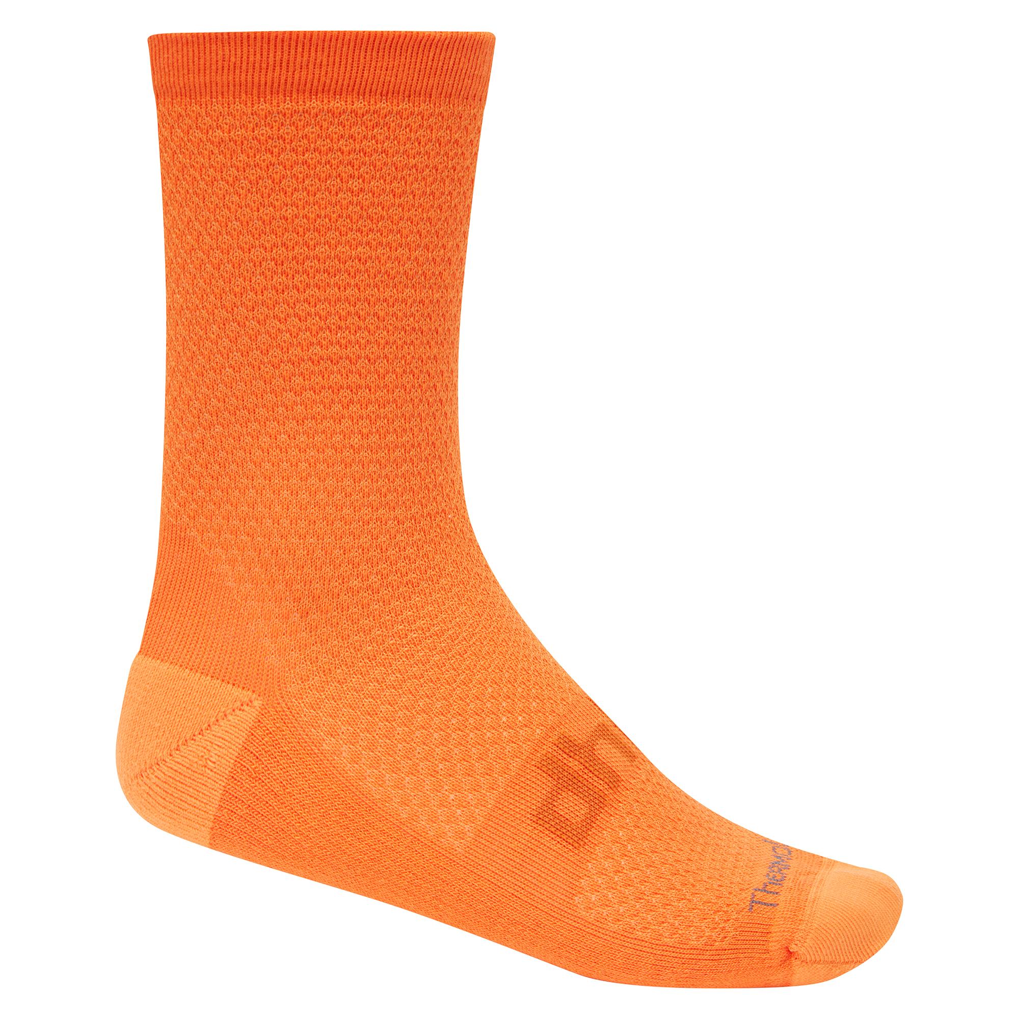 Dhb Blok Classic Thermal Sock 16cm  Orange