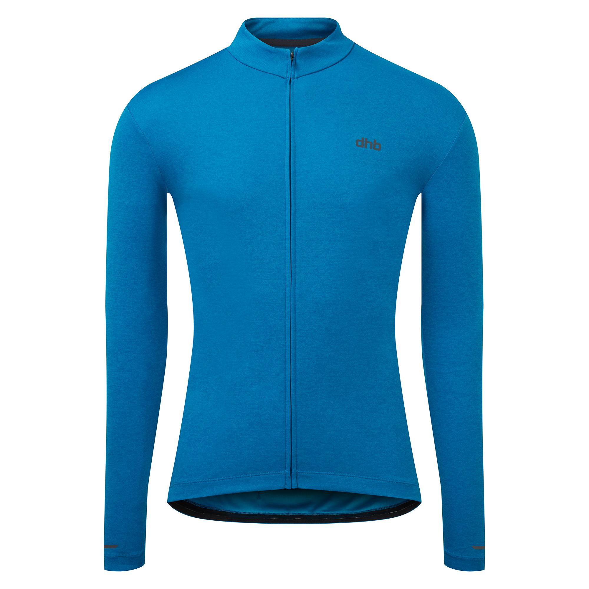 Dhb Long Sleeve Jersey  Directoire Blue