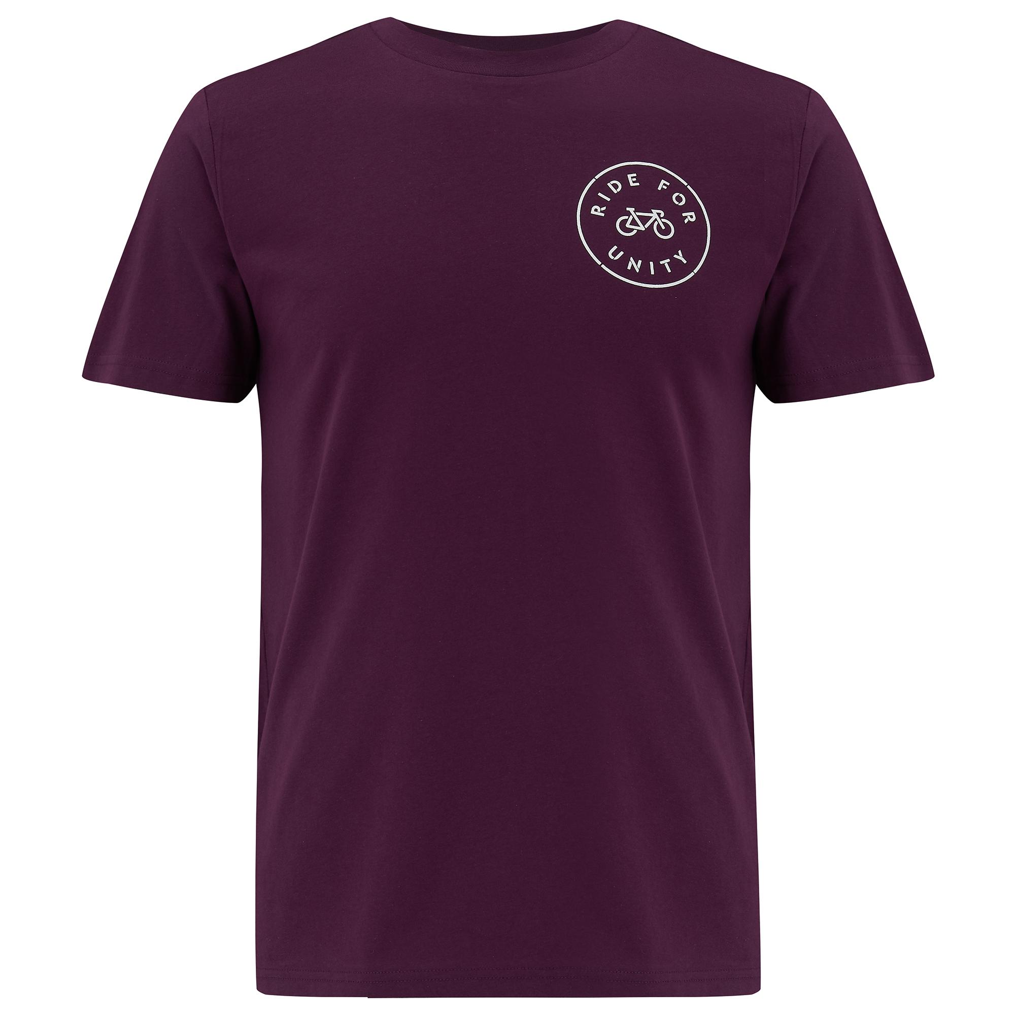 Dhb Ride For Unity T-shirt  Burgundy