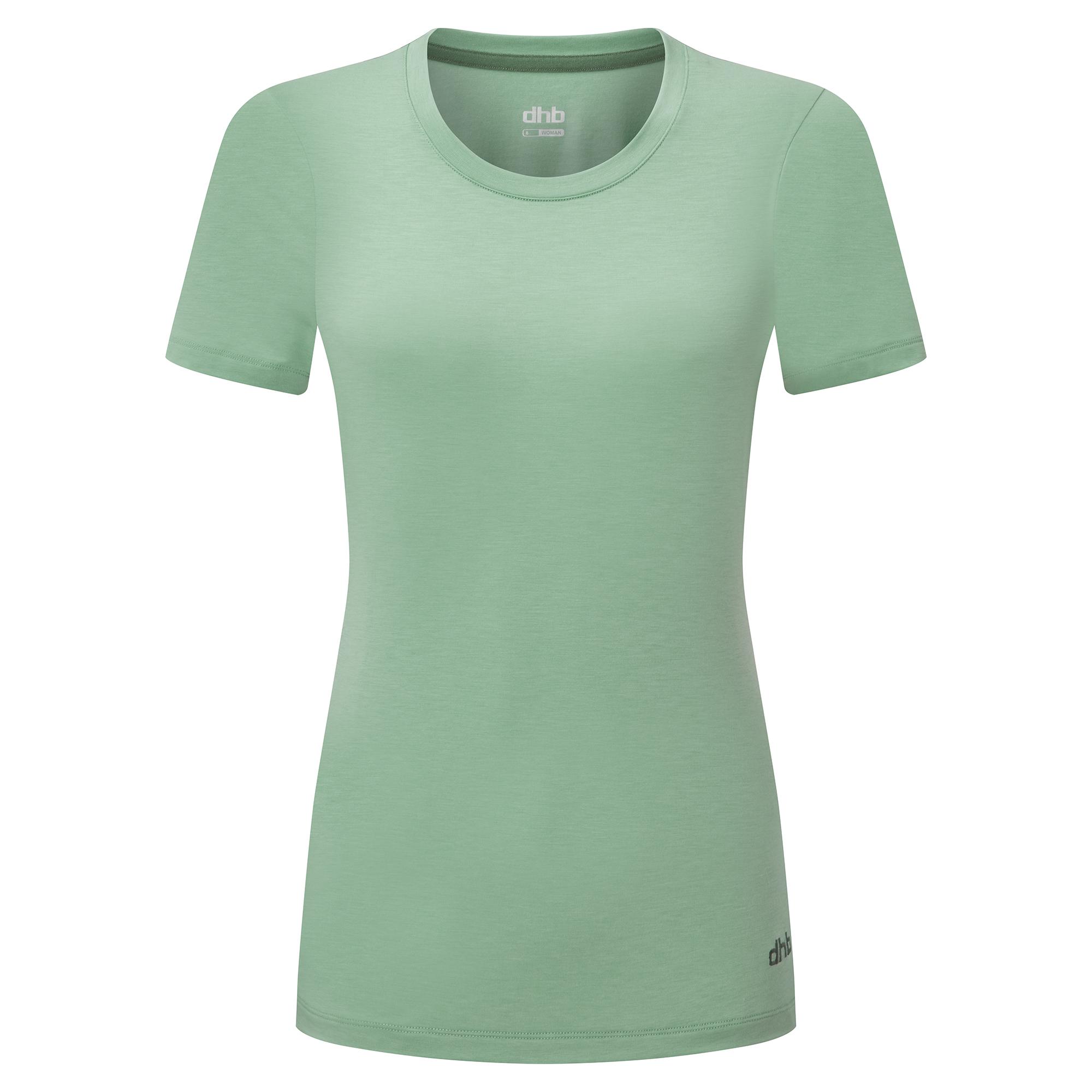 Dhb Trail Womens Short Sleeve Jersey - Drirelease  Green