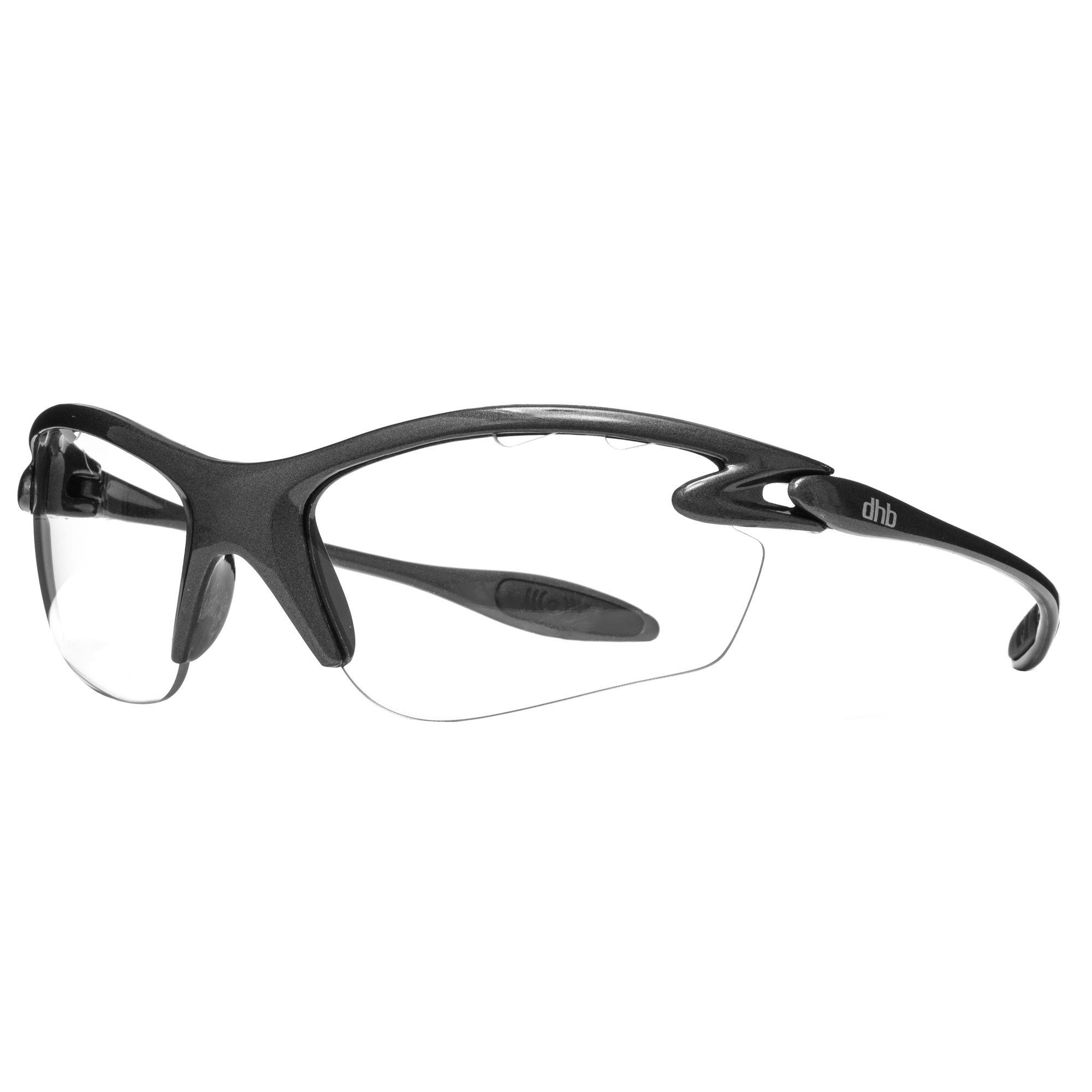 Dhb Ultralite Sunglasses  Gunmetal/clear
